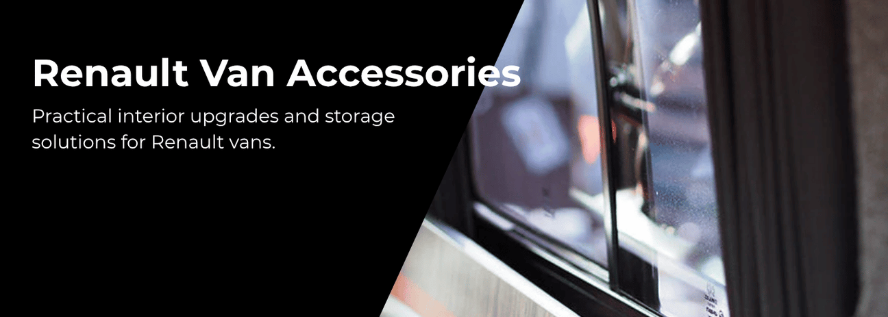 Renault Trafic van accessories and conversion parts collection display