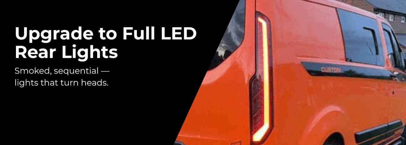 LED rear lights for vans at Van-X