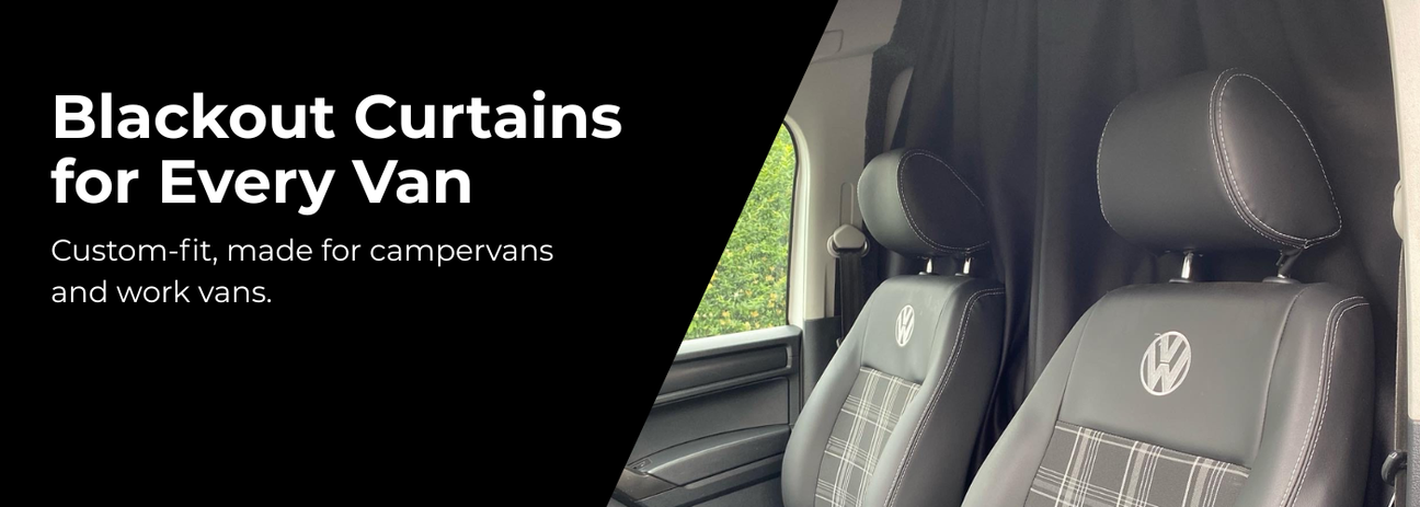 Premium blackout van curtains by Van-X