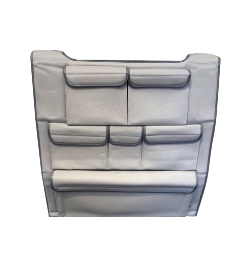 For Ford Transit Custom Double Seat Leatherette Back Seat Organiser