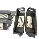 For VW T5/T5.1 Caravelle Style Full Step (Set of 4) with Transporter LED Logo Lights | Van-X