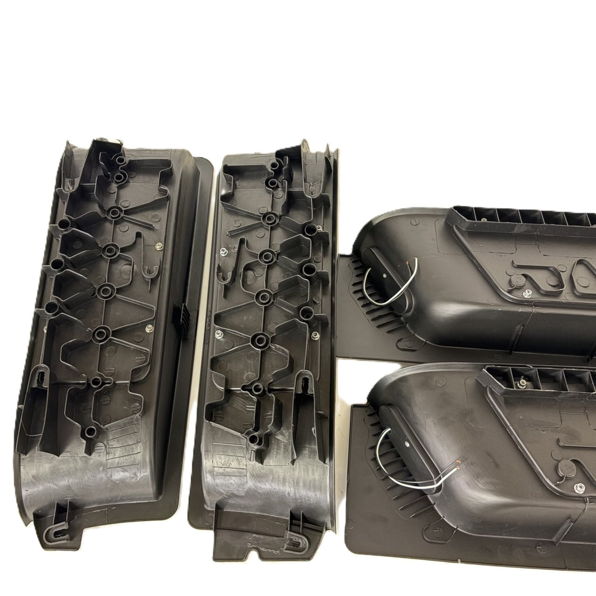 For VW T5/T5.1 Caravelle Style Full Step (Set of 4) with Transporter LED Logo Lights | Van-X