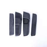 VW T6 Camper Transporter Rubber Door Liner Pocket Inserts Black, Direct Fit No Modification Required