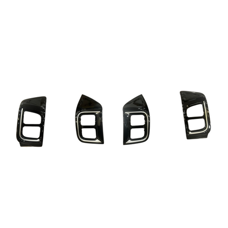 For Peugeot Boxer Air Vent Trim Set – Gloss Black Dashboard Upgrade for New Models