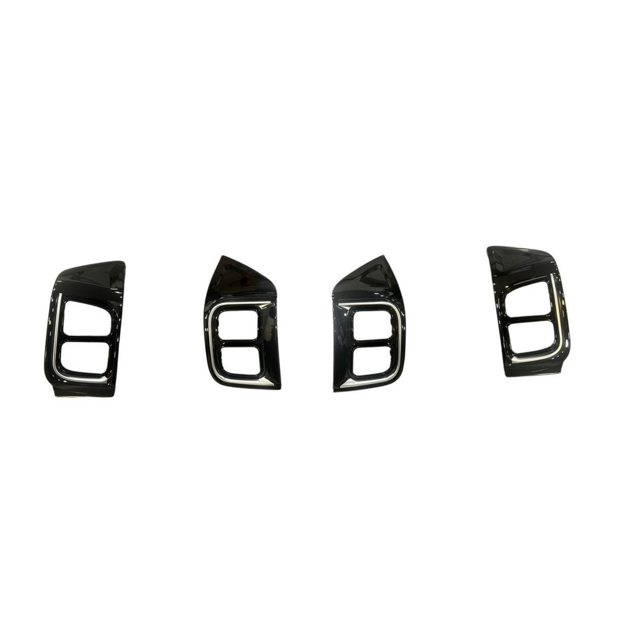 For Vauxhall Movano Air Vent Trim Set – Gloss Black Dashboard Upgrade for New Models