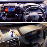 Airson Seata Sgeadachaidh Fionnaidh-adhair Vauxhall Movano – Ùrachadh Deas-bhòrd Dubh Gleansach airson Modalan Ùra