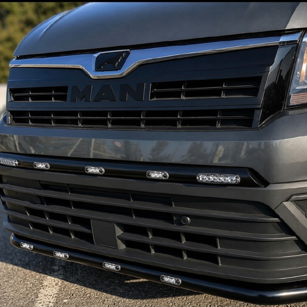 Matte Black Replacement Grille Lettering and Badge Bundle – Easy Fit Upgrade