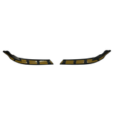 For MAN TGE Headlight Eyebrow Trim – Hammerite - Van Styling Accessory by Van-X