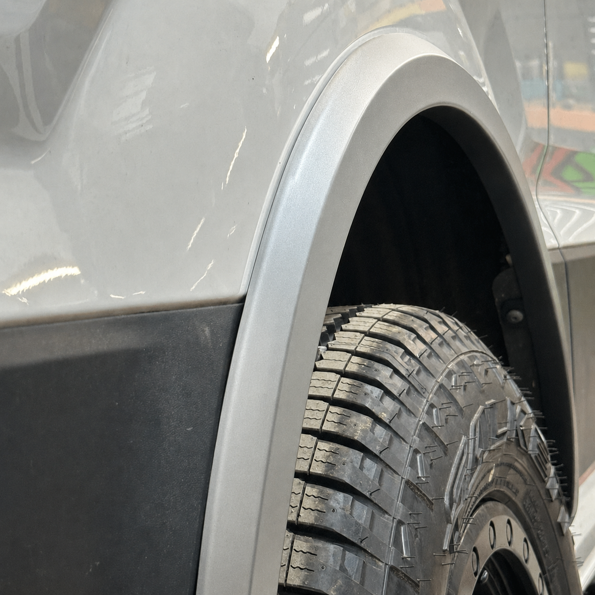 For VW New Crafter / MAN TGE Wheel Arch Trim - Silver | Van-X