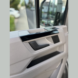 For MAN TGE RHD Lower Dash Styling Trims - Gloss Black (Set of 6) | Van-X