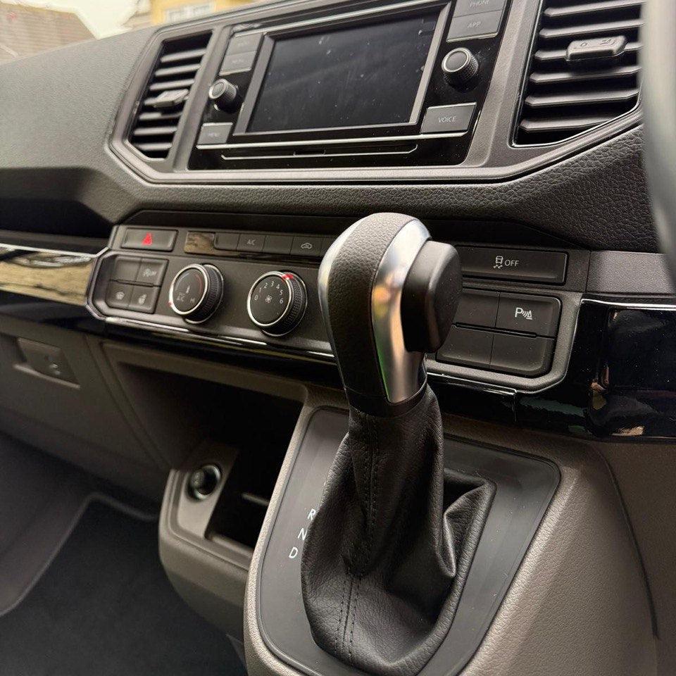 For New Shape VW Crafter RHD Lower Dash Styling Trims - Gloss Black (Set of 6) | Van-X