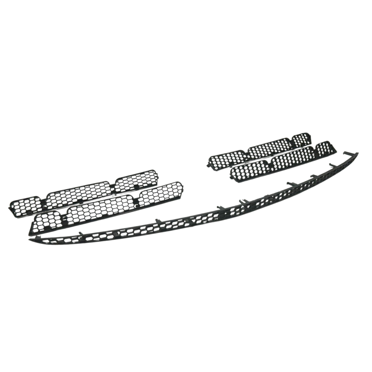 For Mercedes Sprinter 907 Honeycomb Upper Grille Mesh Set - 5 Piece Kit | Van-X