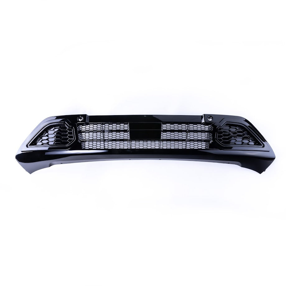 For  Ford Transit Custom Gloss Black Honeycomb Grille Set - Pre-Painted and Ready to Fit