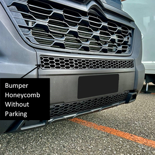 Citroen Relay Gloss Black Honeycomb Bumper Grille Without Parking Sensors