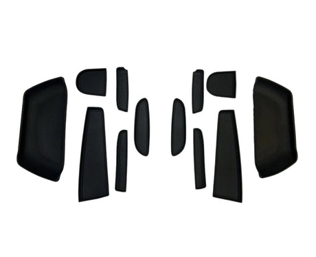 For Vauxhall Movano Interior Bundle Rubber Mats- Black | Van-X