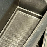 Vauxhall Movano Rubber Door Liner Pocket Inserts - Black - Van-X