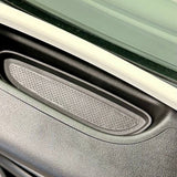 Vauxhall Movano Rubber Door Liner Pocket Inserts - Black - Van-X