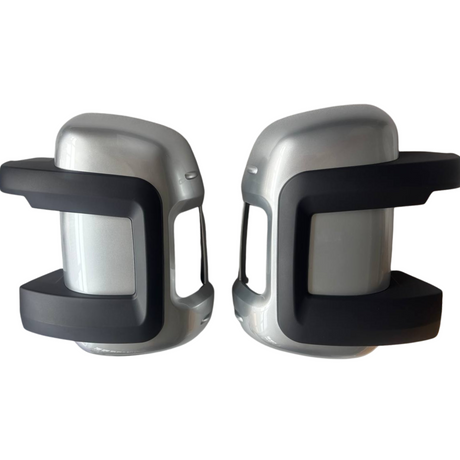 For Vauxhall Movano Wing Mirror Cap/Covers (Set of 2) - Silver | Van-X