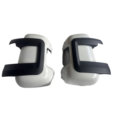 For Vauxhall Movano Wing Mirror Cap/Covers (Set of 2) - White | Van-X