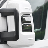 For Peugeot Boxer (2007-2024)Wing Mirror Cap/Covers (Set of 2) - Gloss White | Van-X