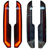 For Transit Custom MK2 LED Rear Lights Tail Lights – Sequential Indicators with Smoked Lenses