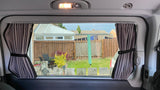 Vauxhall New Vivaro Premium black out 1 x Side Window Curtains like factory built conversion