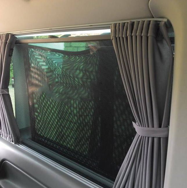 Vauxhall Vivaro Window Curtains Eco-Line - Grey