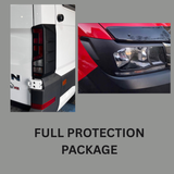 For MAN TGE / VW New Crafter (2018-onwards) Full Protection Package - Matte Black | Van-X