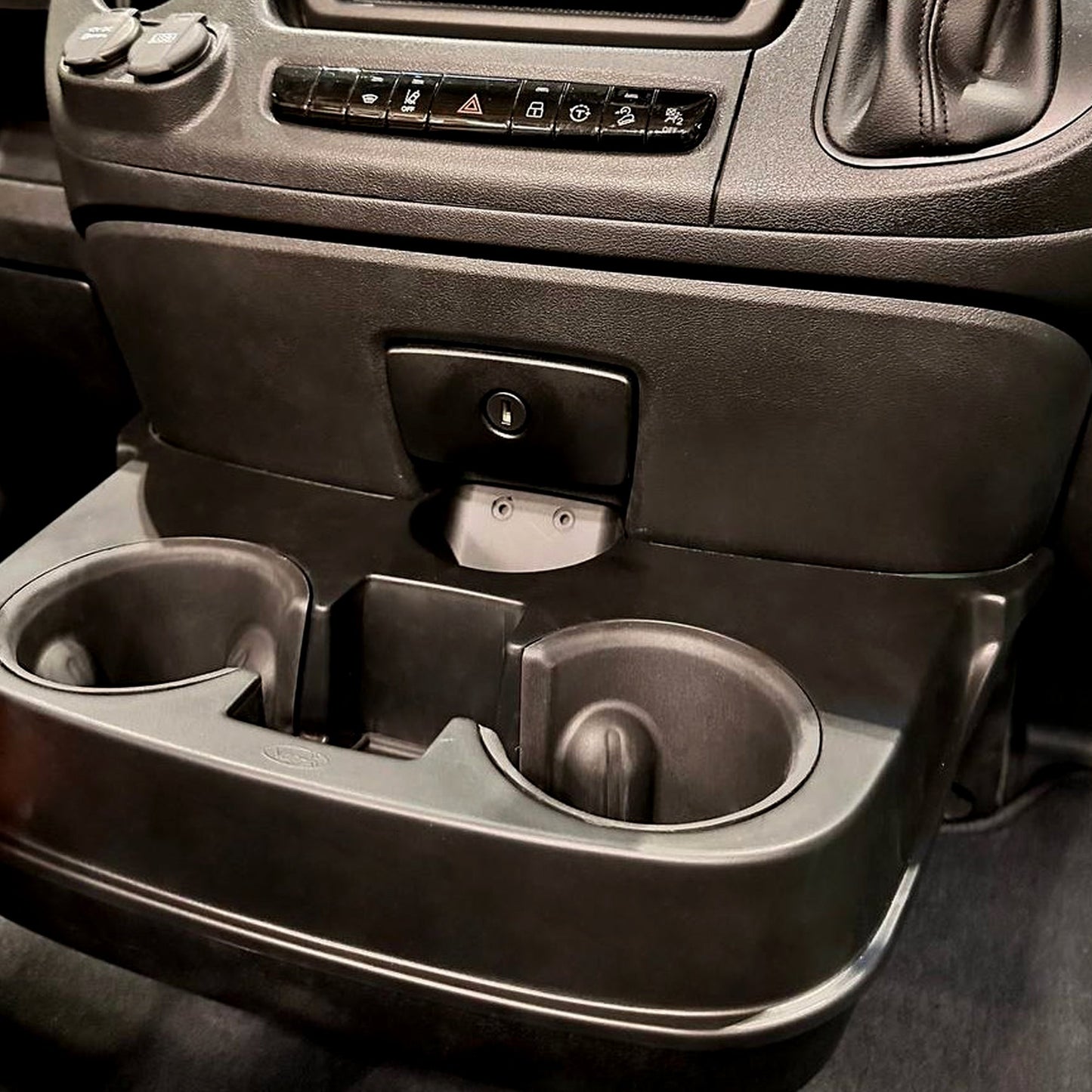 Vauxhall Movano  Cupholder Console - Black
