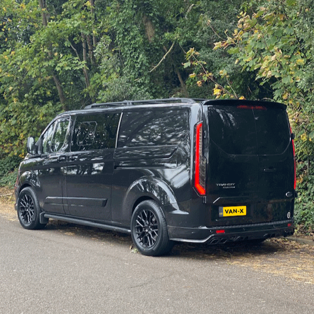 For Transit Custom Van MK1 Sequential Indicator LED Rear Lights Smoked ...