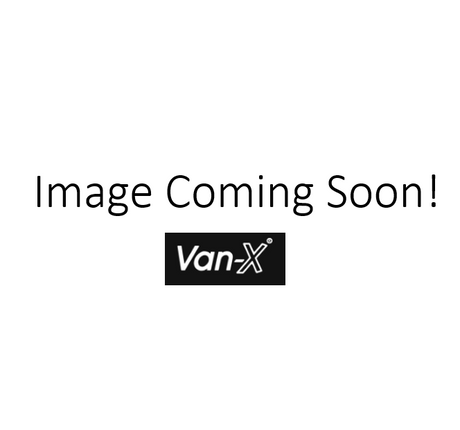 For MAN TGE Front Cab Shelf Rubber Inserts / Mats - Black - Premium Quality | Van-X