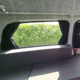 Mercedes Vito MK2 Bare-Metal Interior Premium Window Curtains - Black/Black - CREATE YOUR OWN BUNDLE!Van-X