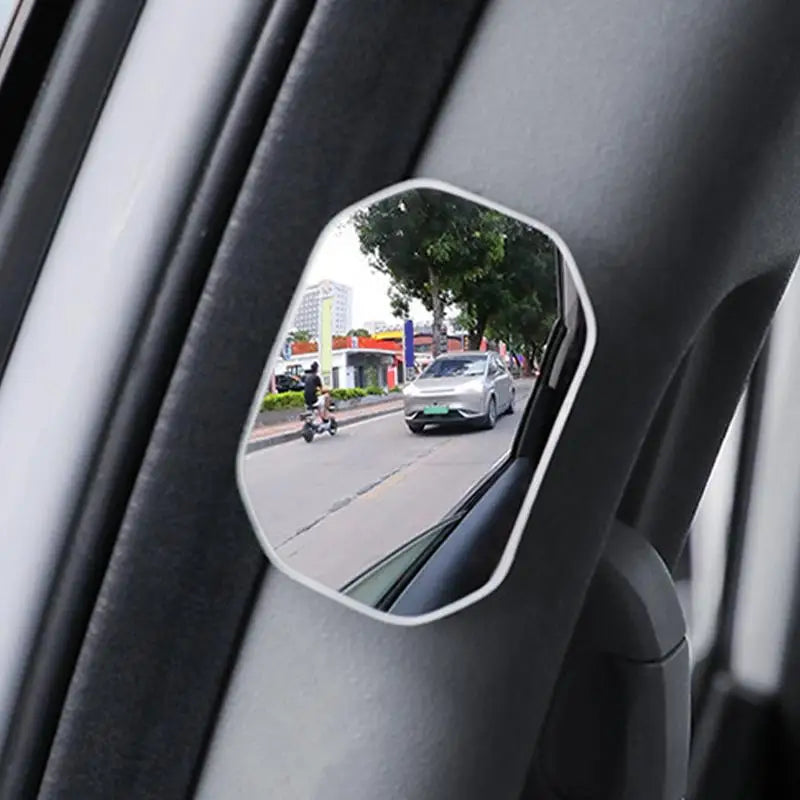 Convex Side Glass Blindspot High Definition Car Glass 360Degree Blindspot Rearview Glass Blindspot Eliminator Wide Angle