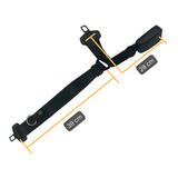 For Vauxhall Movano Passenger Seat Belt Extension | Double Seat Middle Belt