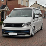 For VW T6 Highline Bumper only, California Beach and Ocean models, Caravelle, VanX Bumper Grille XL - Gloss Black Finish