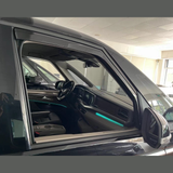 For VW T7 Multivan / Caravelle In-Channel Tinted Wind Deflectors – Van-X