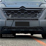 Peugeot Boxer Bumper Honeycomb without Parking Sensors - Matte Black