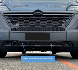 Citroen Relay Lower Bumper Honeycomb Grille - Matte Black