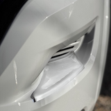 Airson Dìonadairean Plàta-coise Bampair Aghaidh Vauxhall Movano – Geal, Seata de 2 | Van-X