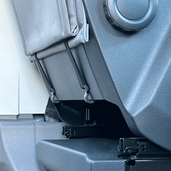 For VW Crafter / ManTGE,  Captain seats Van or Campervan back Seat storage Organiser, Van-x premium