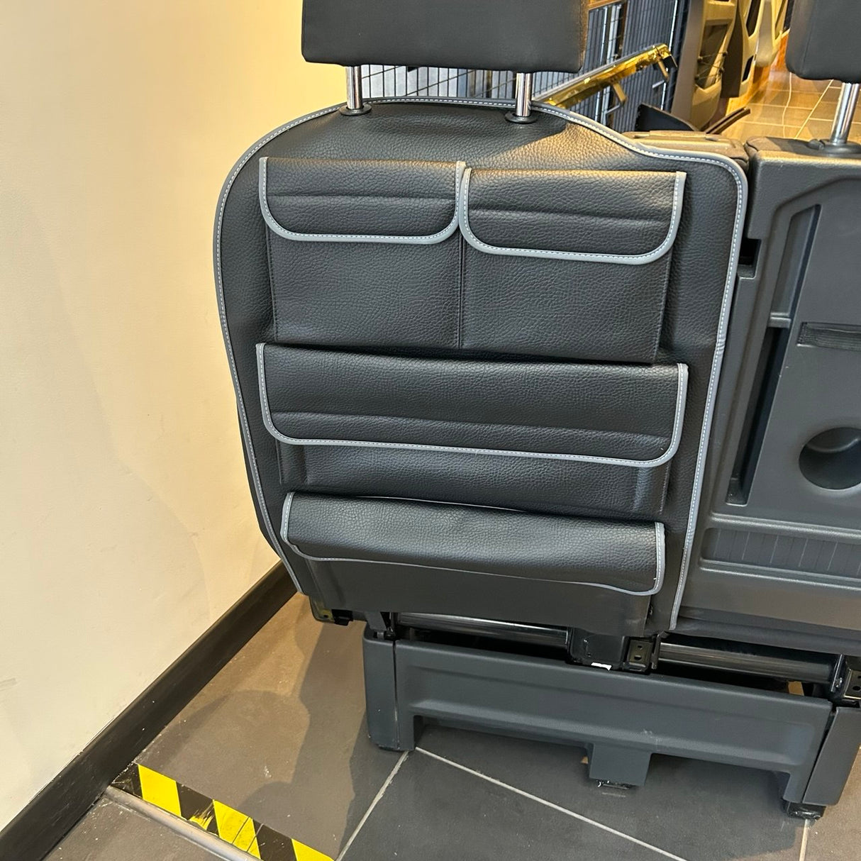 New Crafter Seat Organiser Bundle – Black, Durable Storage Solution for Volkswagen Crafter New Shape