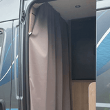 Premium Maxi-Cab Divider Curtain with Rail for Fiat Ducato & Ram ProMaster Motorhome Campervans – New Arrival