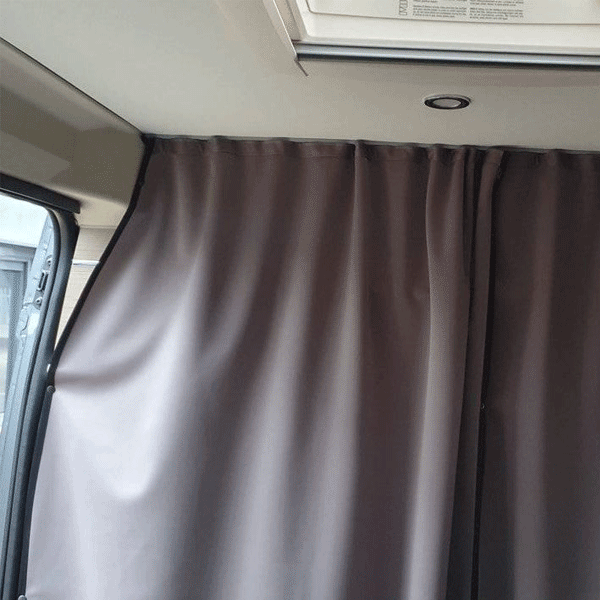 Vauxhall Movano Motorhome, Campervan, Maxi-Cab Divider Premium Curtain With Rail