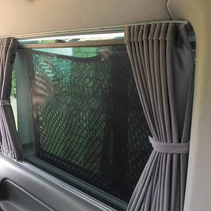 Mercedes Vito MK2 Bare-Metal Window Curtains Eco-Line - Blue