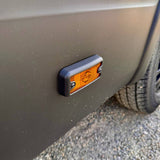 For Vauxhall Movano Signal Marker Light Cover Guard – Textured Black | Van-X