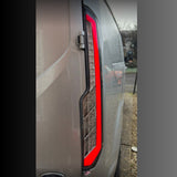 For Ford Transit Custom MK1 Sequential LED Rear Lights with Clear Lenses