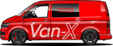 VW T6 Transporter Van Conversion Premium Curtains - Black/Burgundy - CREATE YOUR OWN BUNDLE! Van-X