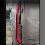 For Ford Transit Custom MK2 Sequential LED Rear Lights with Clear Lenses