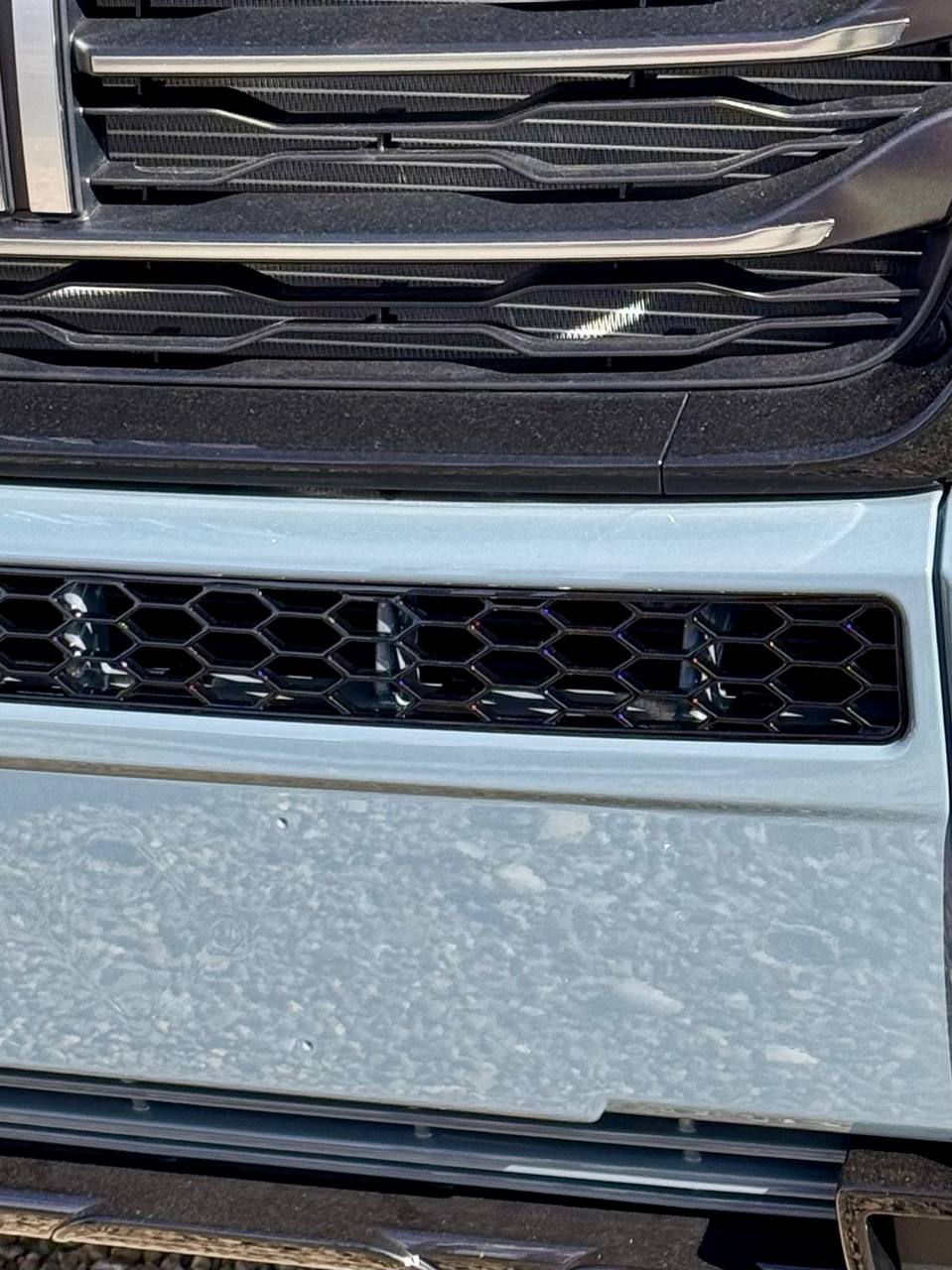 For Citroen Relay Honeycomb Bumper Grille Without Parking Sensors - Gloss Black | Van-X