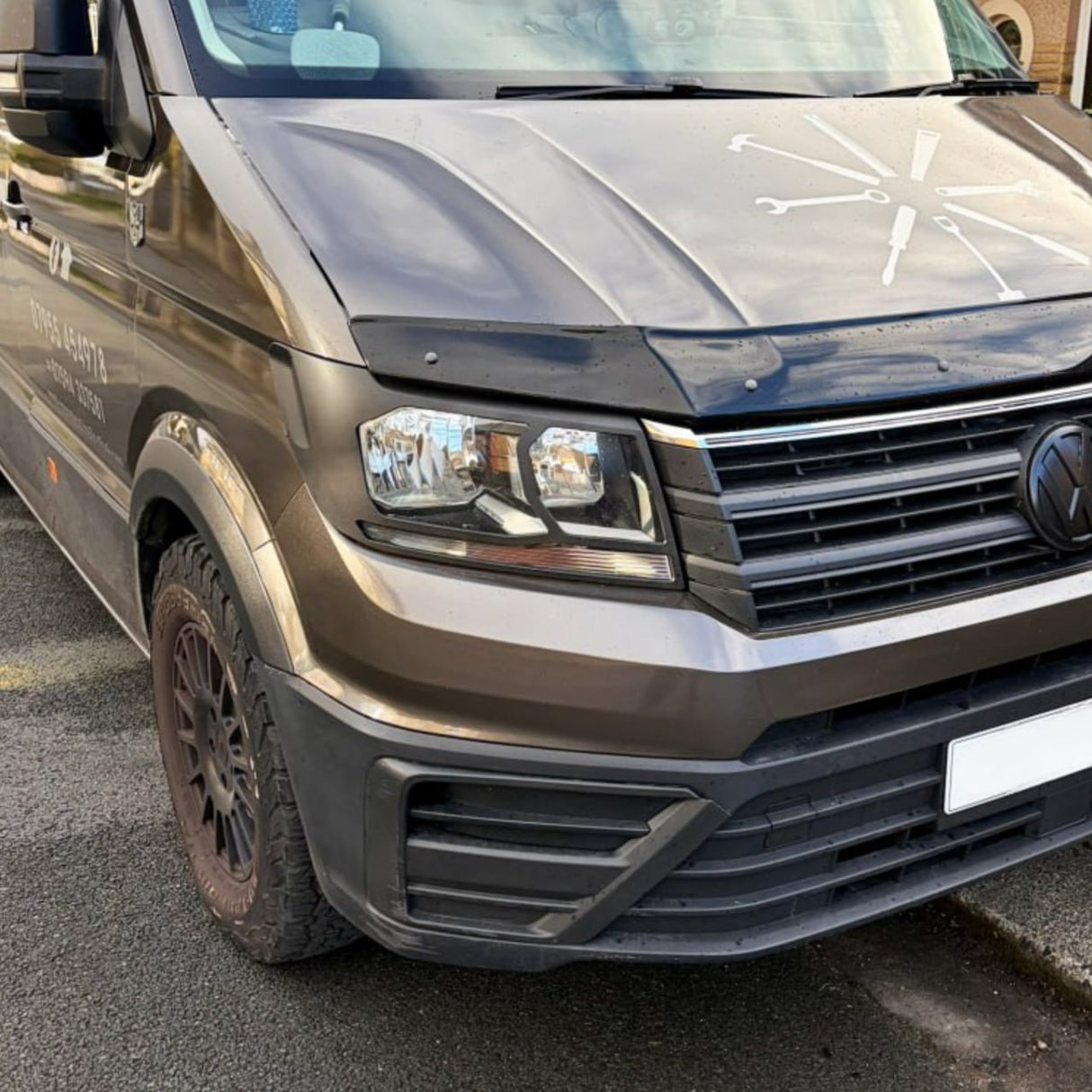 For MAN TGE / VW New Crafter (2018-onwards) Full Protection Package - Hammerite | Van-X